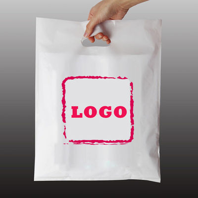 Kalite  OEM LDPE HDPE Poly Plastic Bag For Clothes Handle Shopping Bags fabrika