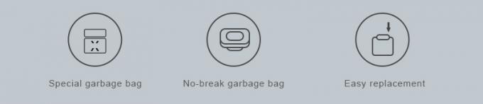 Akıllı çöp kutusu için akıllı sensör çöp tenekesi torbalarını mühürleyen otomatik torba kurulum sistemleri 2