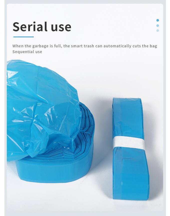 Akıllı çöp kutusu için akıllı sensör çöp tenekesi torbalarını mühürleyen otomatik torba kurulum sistemleri 7