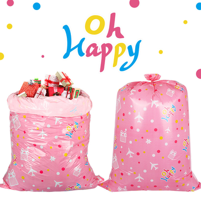 Baby Shower Hotsealed için Ekstra Büyük Plastik Jumbo Hediye Paketleme Torbaları