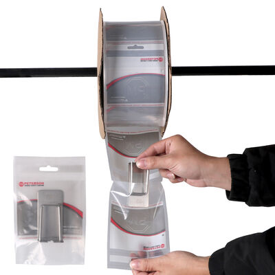 Otomatik Paketleme Makineleri için Rulo Halinde Özel LDPE Önceden Açılmış Torbalar