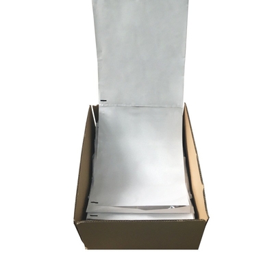 Kutuda Özel LDPE / HDPE Fanfold Önceden Açılmış Torbalar
