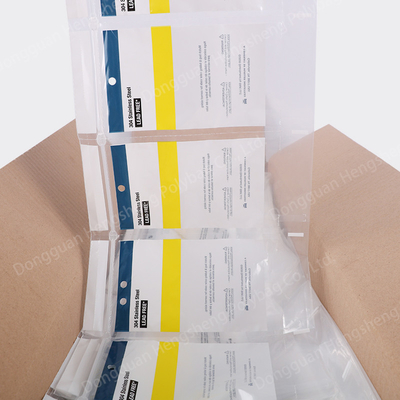 Otomatik SPrint SidePouch için 50-100 Mikron LDPE Plastik Kilitli Torbalar